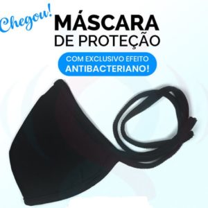 Máscara de Proteção Antibacteriana e COVID19